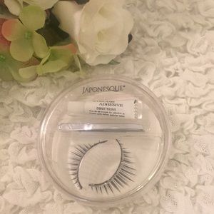Halloween Silver Bling Glitter Lashes Kit